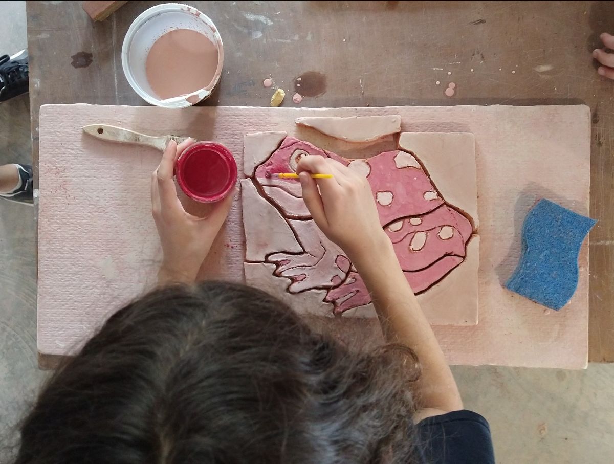 ADULT CERAMICS WORKSHOP: Making a Mosaic Tile event photo