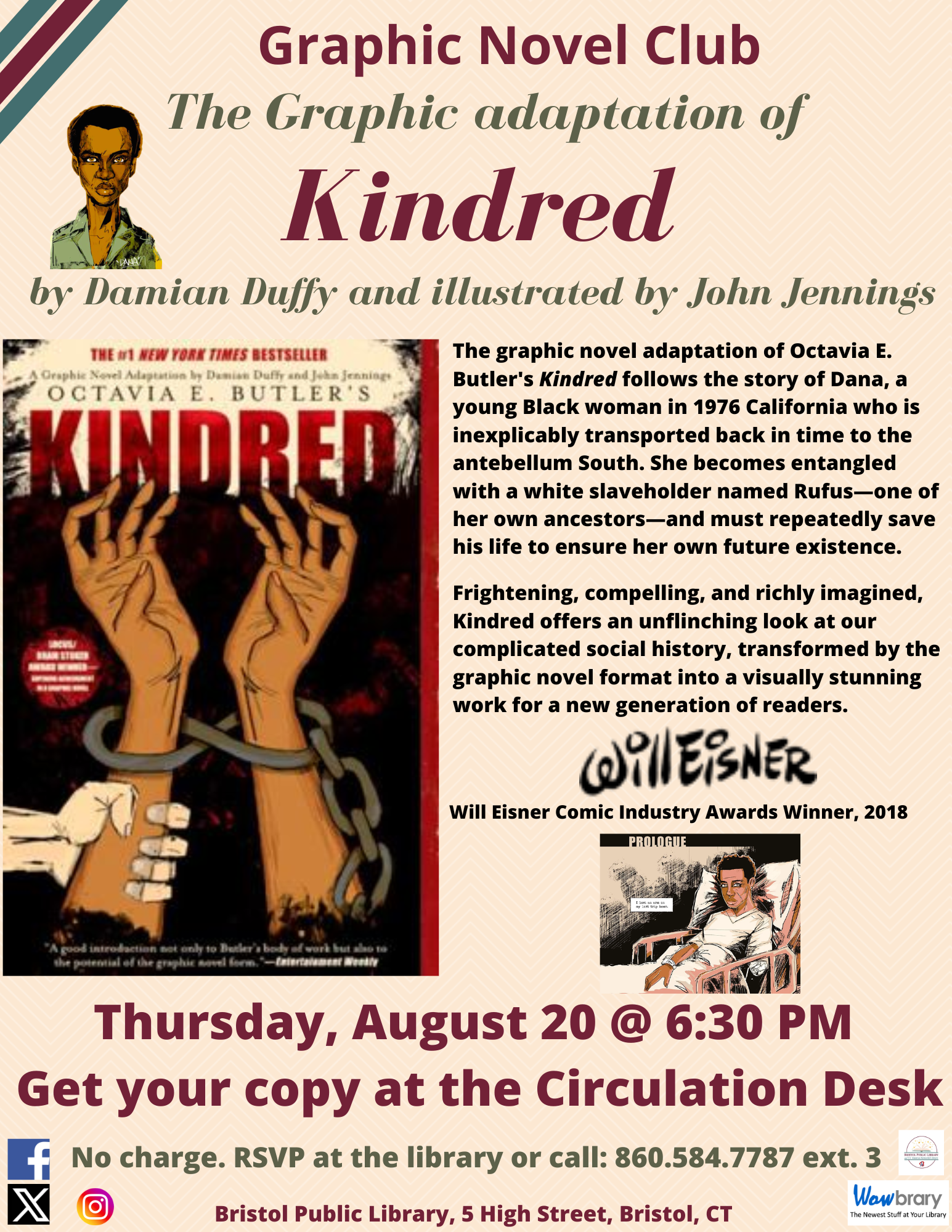 Graphic Novel Club: Kindred thumbnail