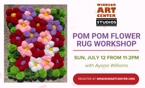Pom Pom Flower Rug Workshop (1 day) thumbnail
