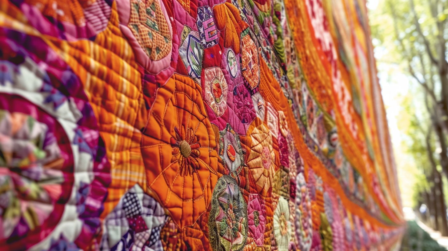 Pop of Color- Quilt Show at Kellogg Environmental Center: Derby thumbnail