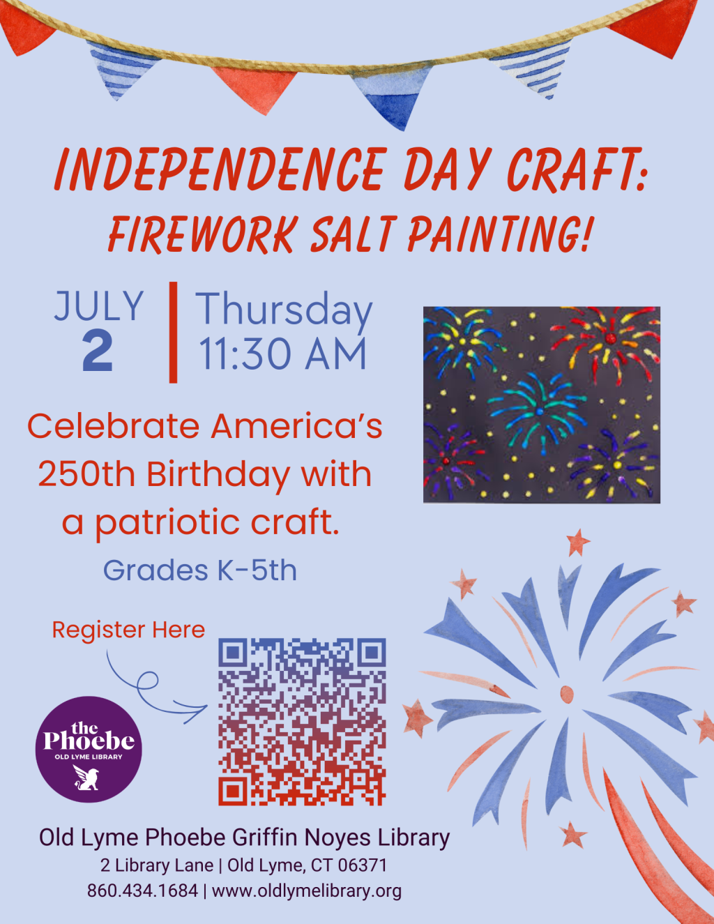 Independence Day Craft: Salt Painting! thumbnail