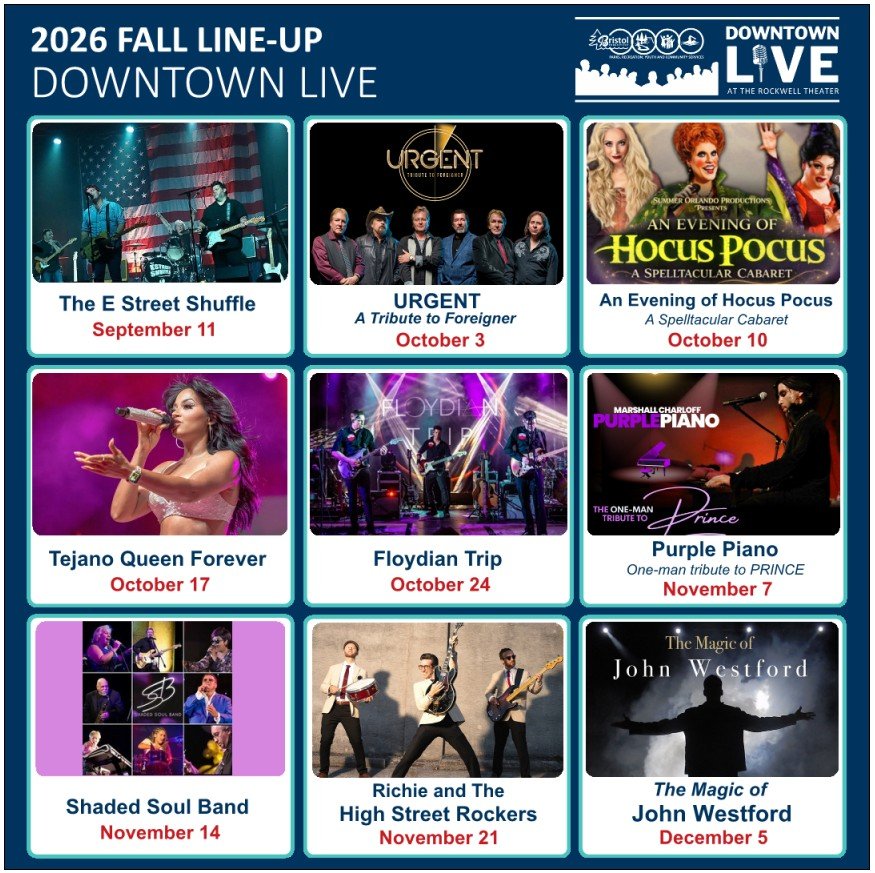 Downtown Live 2026 Fall Line-Up! thumbnail