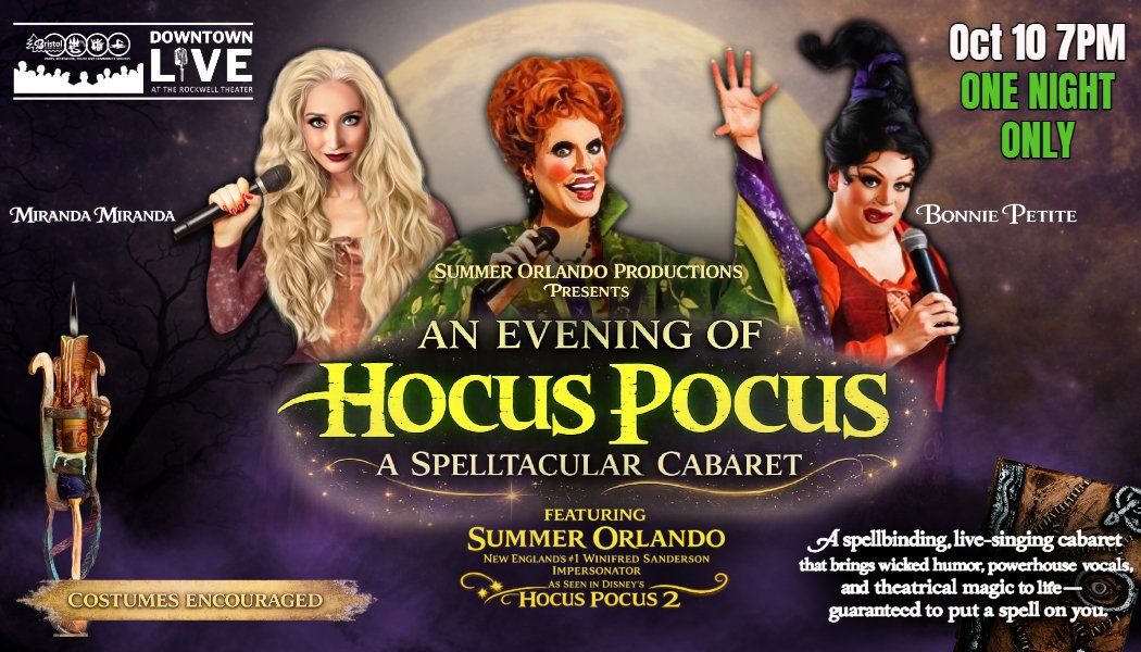 An Evening of Hocus Pocus: A Spelltacular Cabaret thumbnail