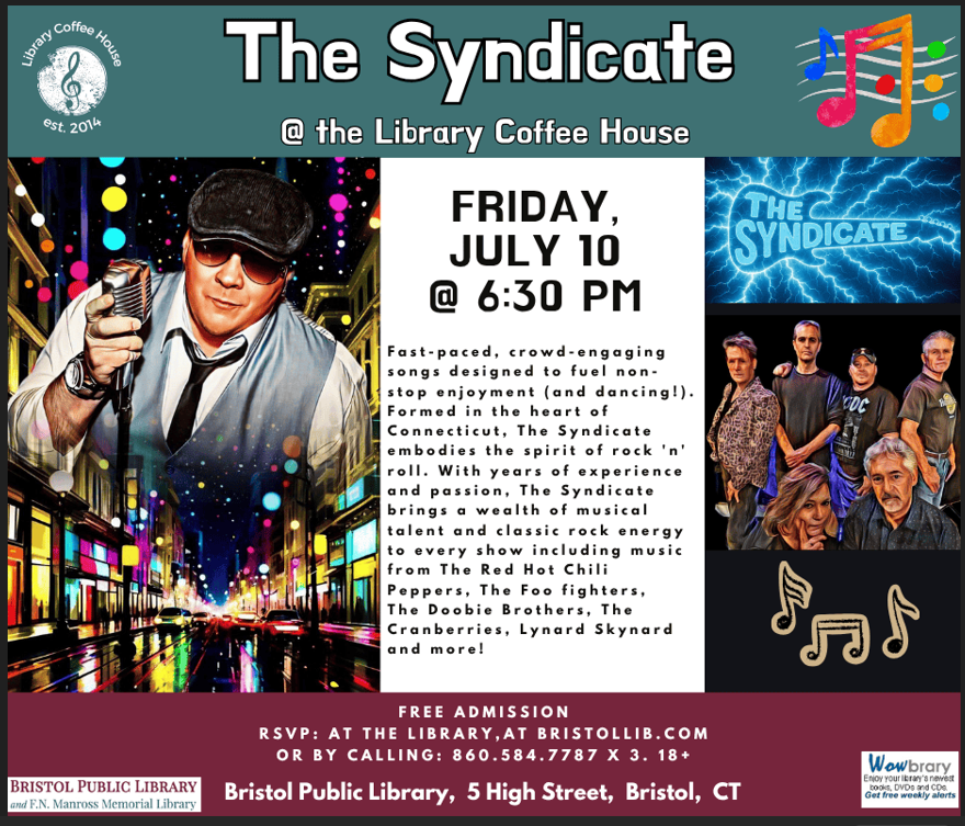 The Syndicate @ The Library Coffee House event photo