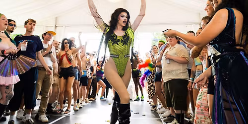 Symone Headlines STRUT Portland Pride Tea Dance event photo