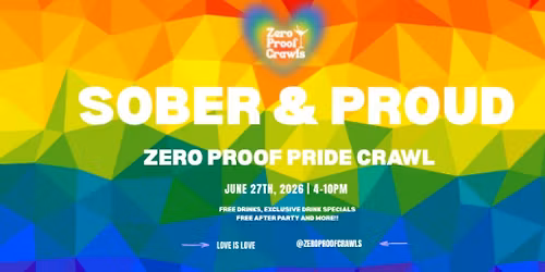 Sober & Proud: Austin's Zero Proof Pride Bar Crawl event photo