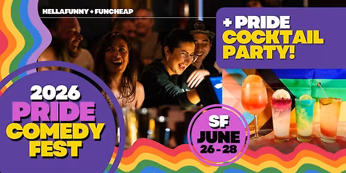 San Francisco Pride Comedy Festival 2026 event photo