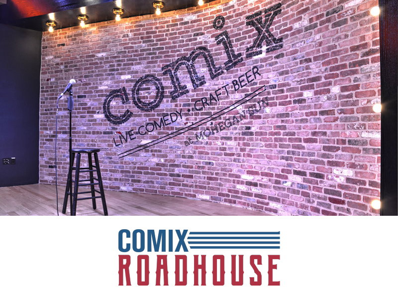 Calendar | Comix Roadhouse at Mohegan Sun logo