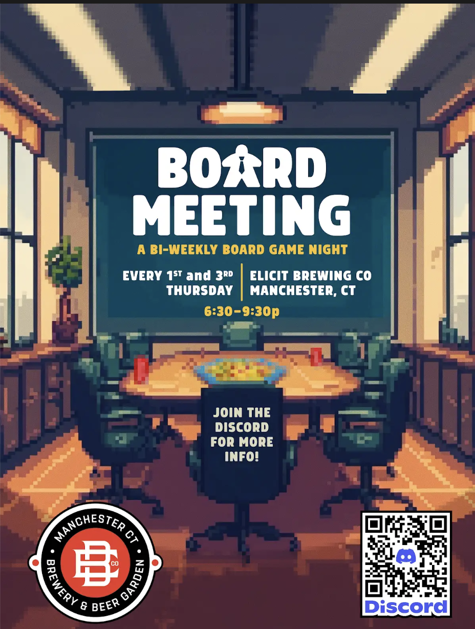 The Board Meeting: Elicit Board Game Night thumbnail