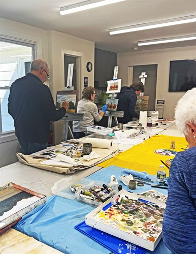 OPEN STUDIO: Adult art sessions at Glastonbury Arts event photo