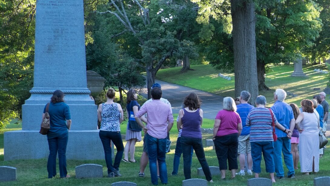 Sunset Notables at Cedar Hill Cemetery event photo