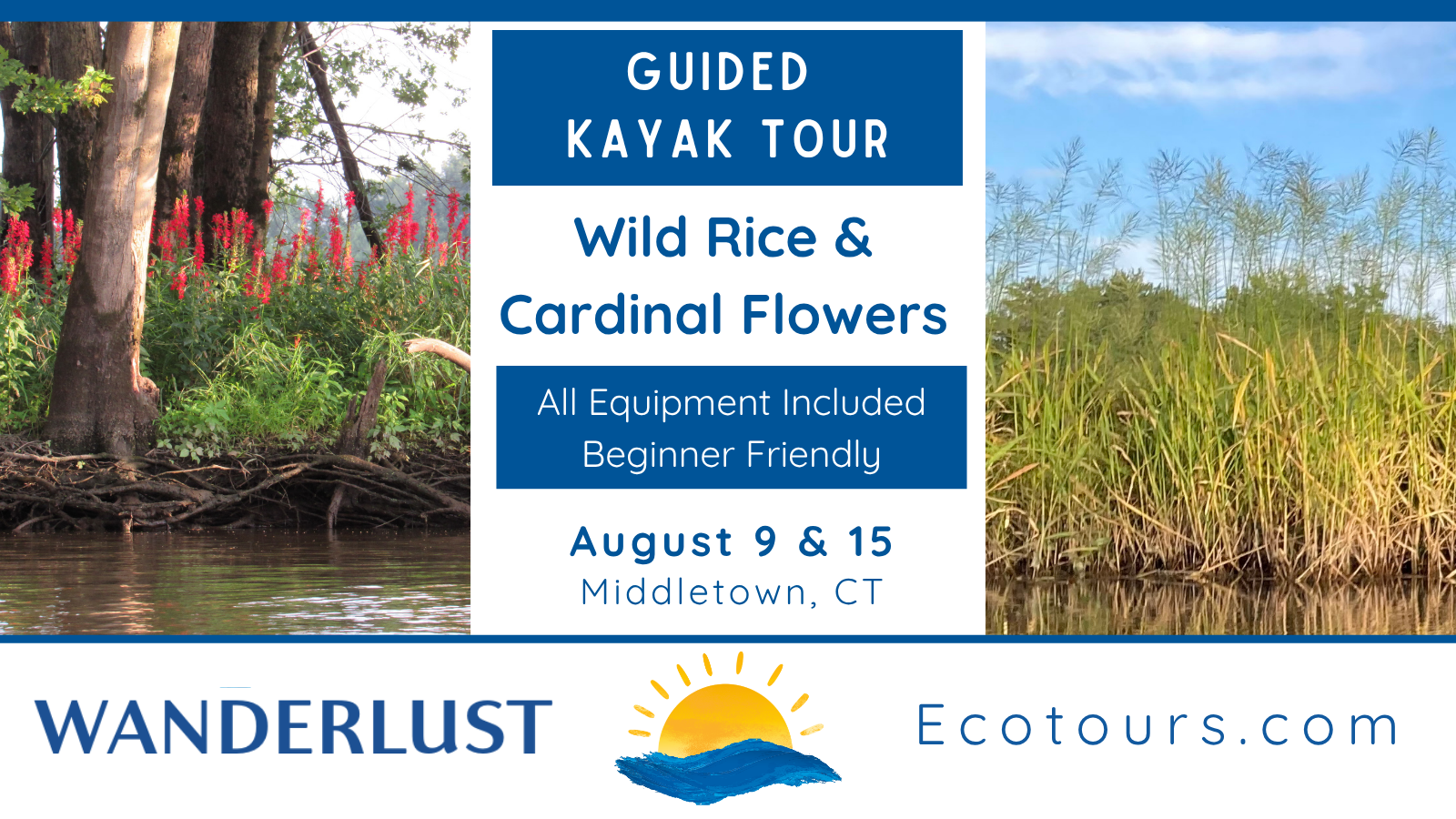 Guided Kayaking Tour: Wild Rice & Cardinal Flowers event photo