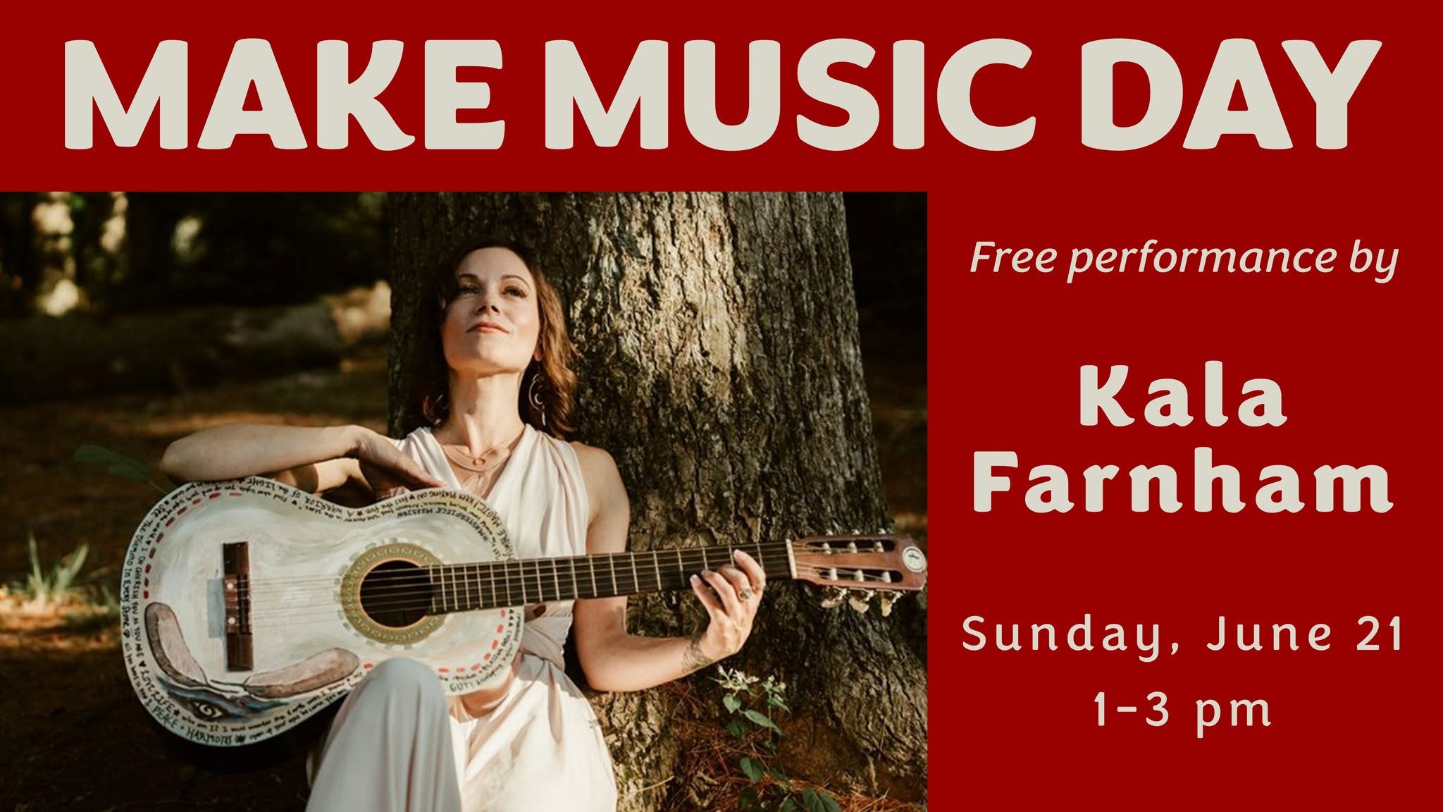 Make Music Day with Kala Farnham at the Whitfield Museum thumbnail