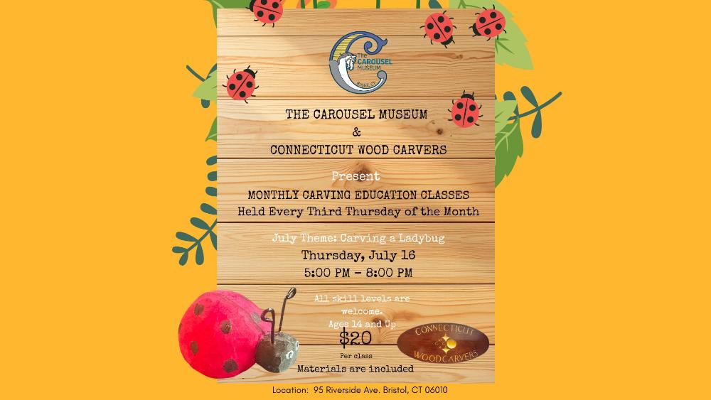 Connecticut Woodcarvers Monthly Education Series at The Carousel Museum event photo