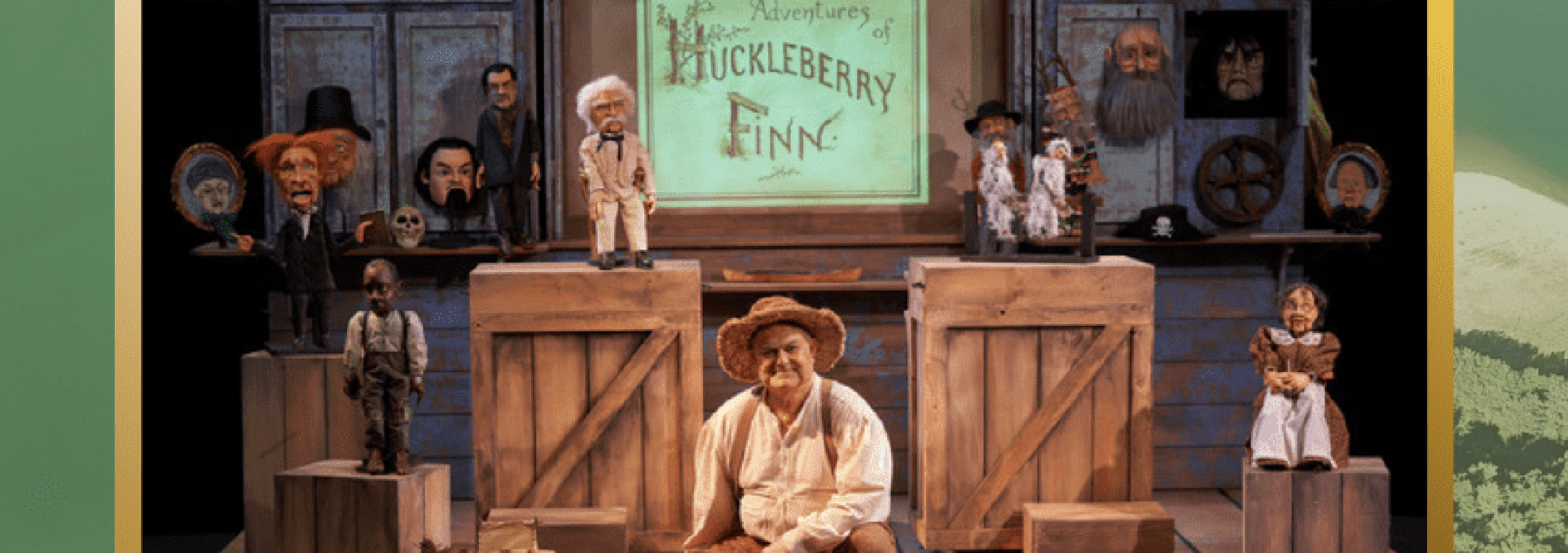 The Adventures of Huckleberry Finn Puppet Show event photo