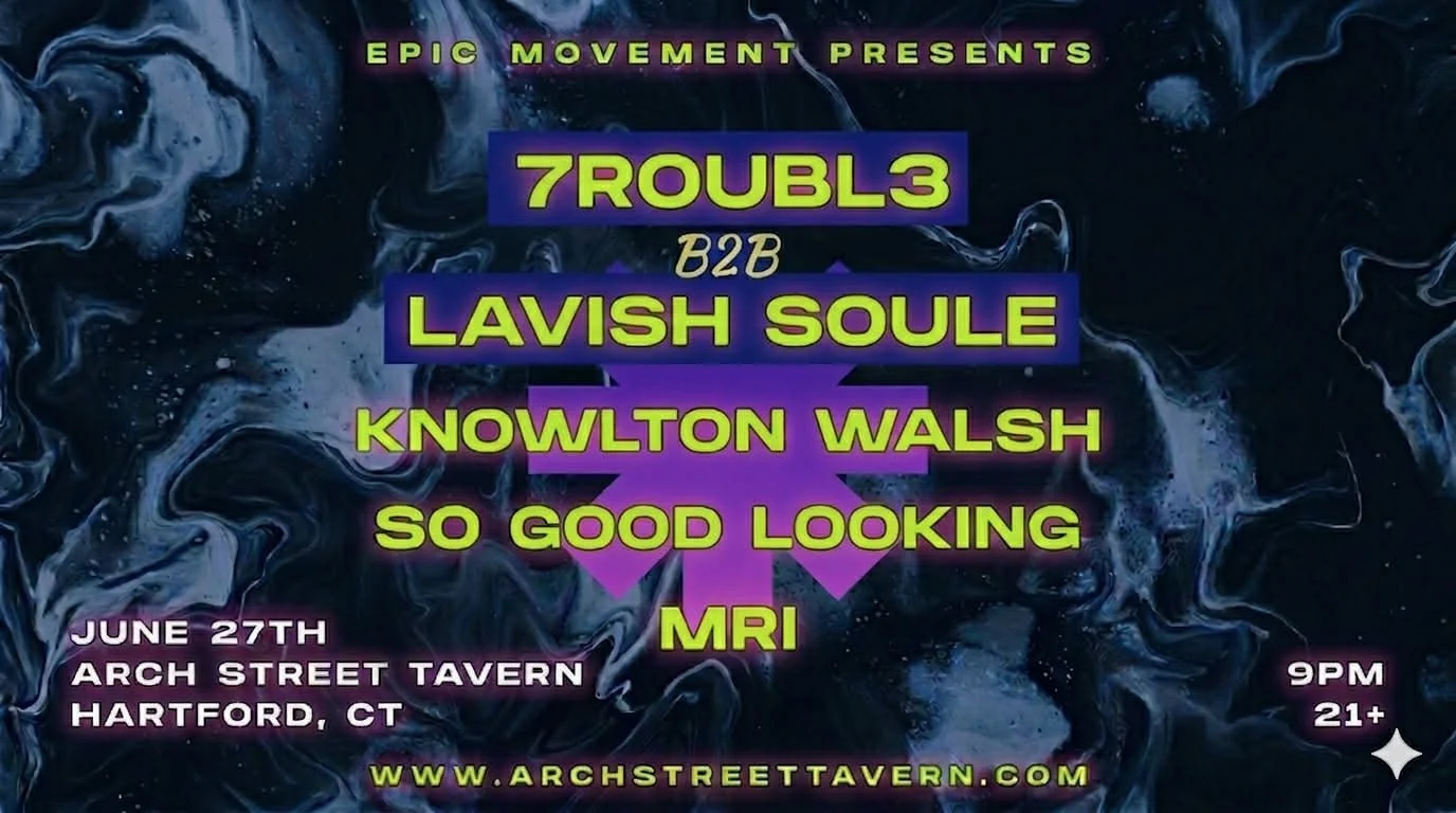 7ROUBL3 B2B, Lavish Soule, Knowlton Walsh, So Good Looking, MRI event photo