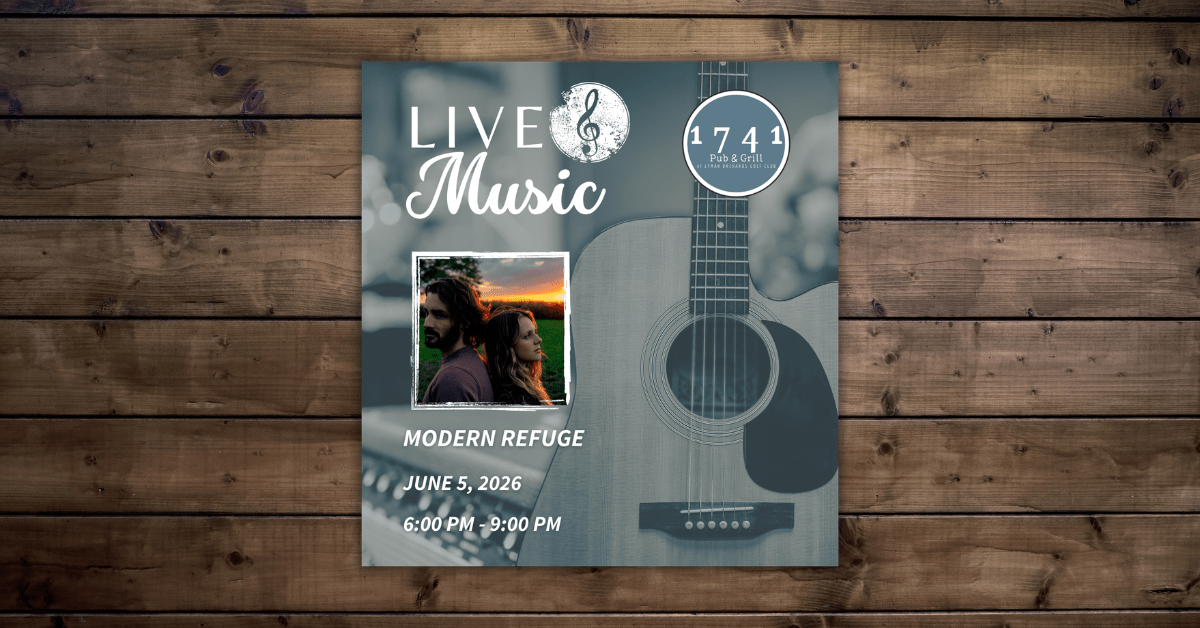 Friday Night Live Music Series Featuring Modern Refuge at 1741 Pub & Grill - Fri 7/10 thumbnail