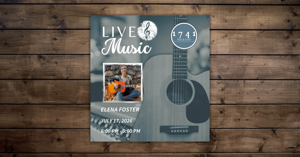 Friday Night Live Music Series Featuring Elena Foster at 1741 Pub & Grill event photo