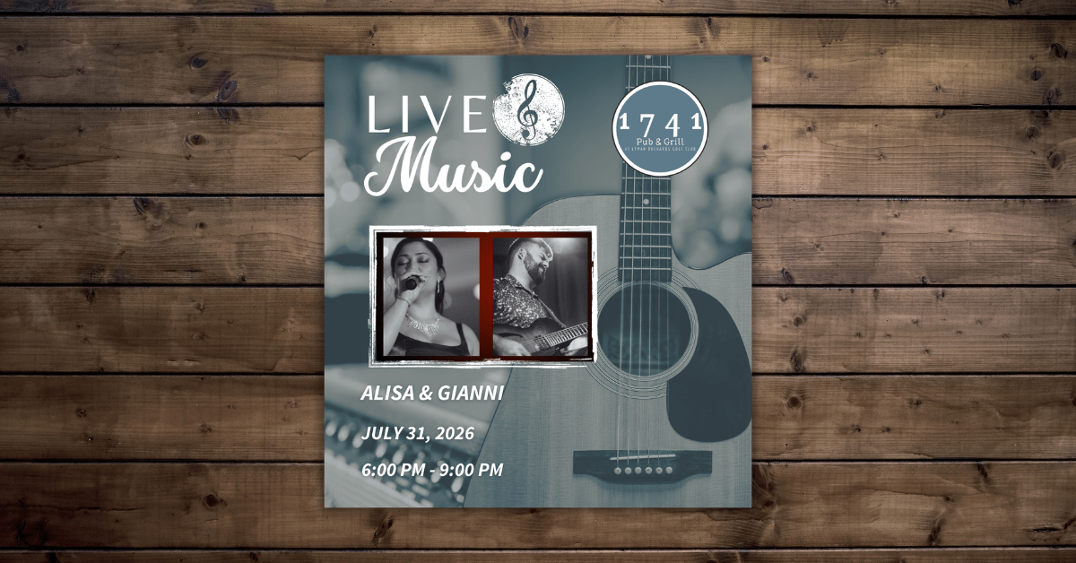 Friday Night Live Music Series Featuring Alisa & Gianni at 1741 Pub & Grill event photo