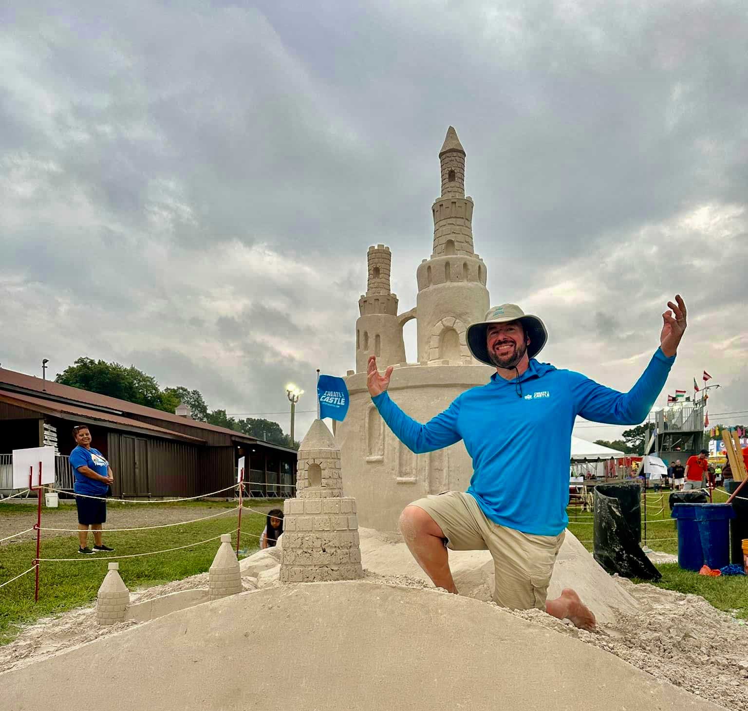 Create A Castle Live Sculptor Demonstration & Interactive Station During Raspberry Festival thumbnail