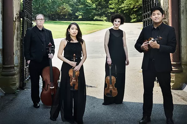 Verona Quartet at Gordon Hall, Music Mountain event photo