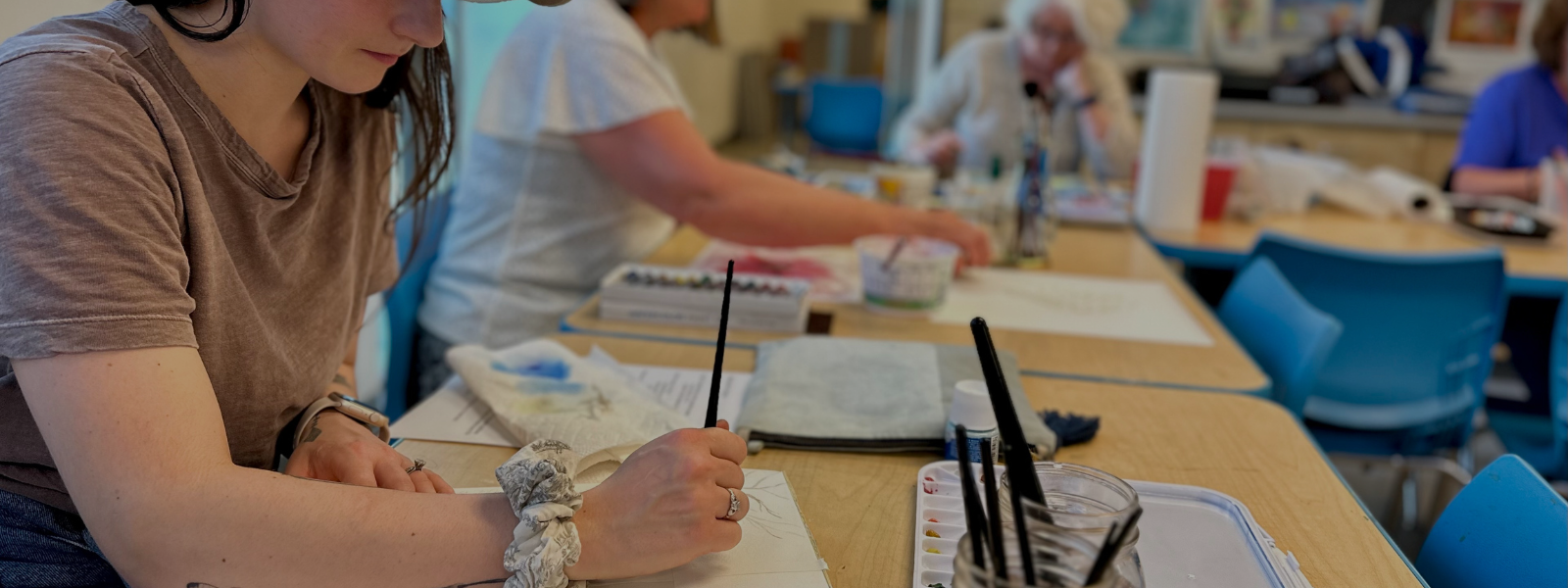 Adult Studio | Experimenting with Watercolor thumbnail