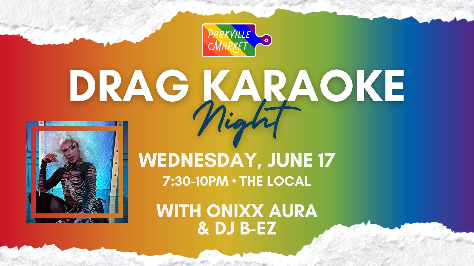 Drag Karaoke with Onixx Aura event photo