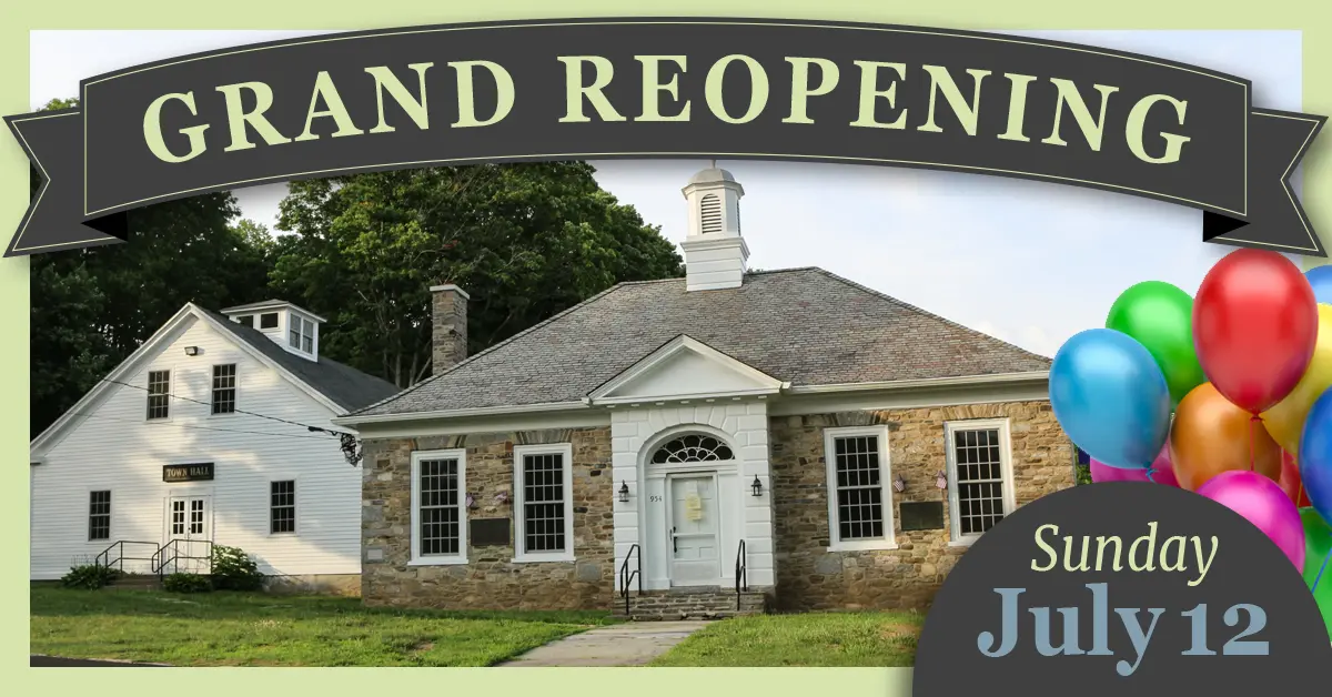 Mansfield Historical Society 'Grand Reopening' and Exhibit Open House event photo