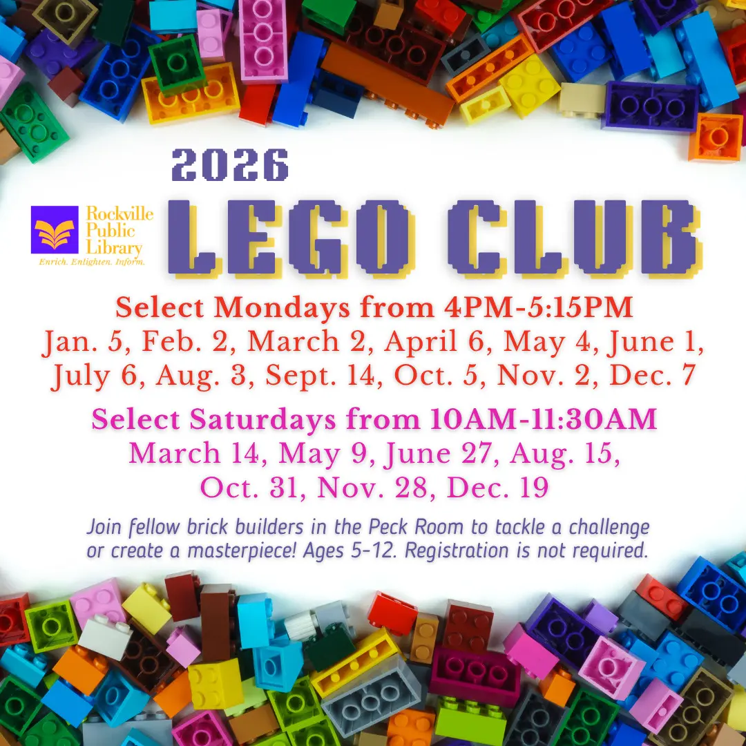 Lego Club at Rockville Public Library thumbnail