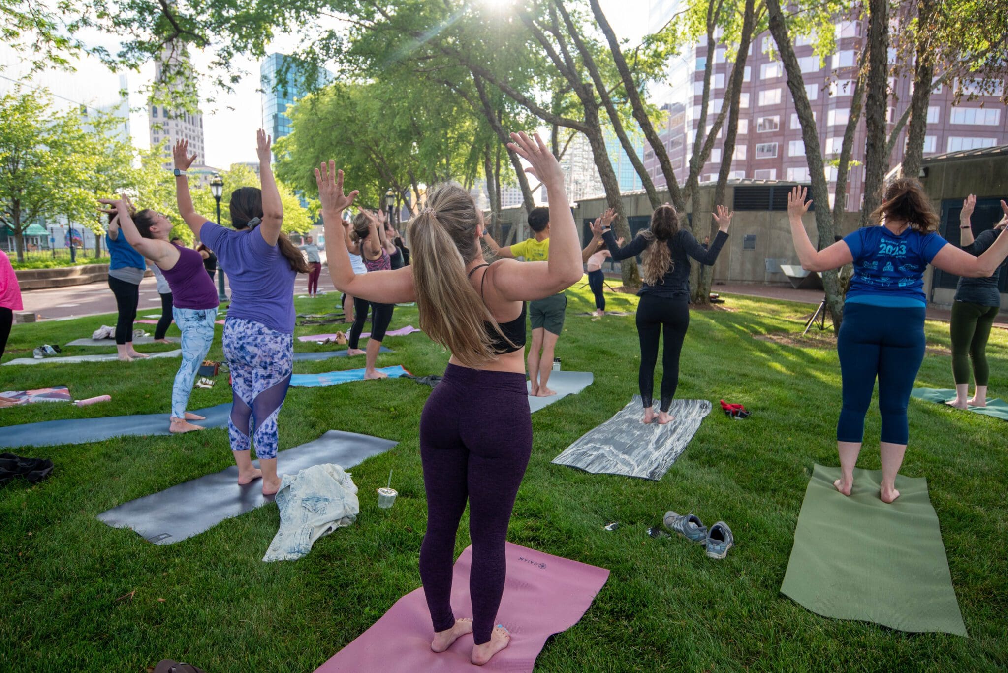 Yoga Flow on the River event photo