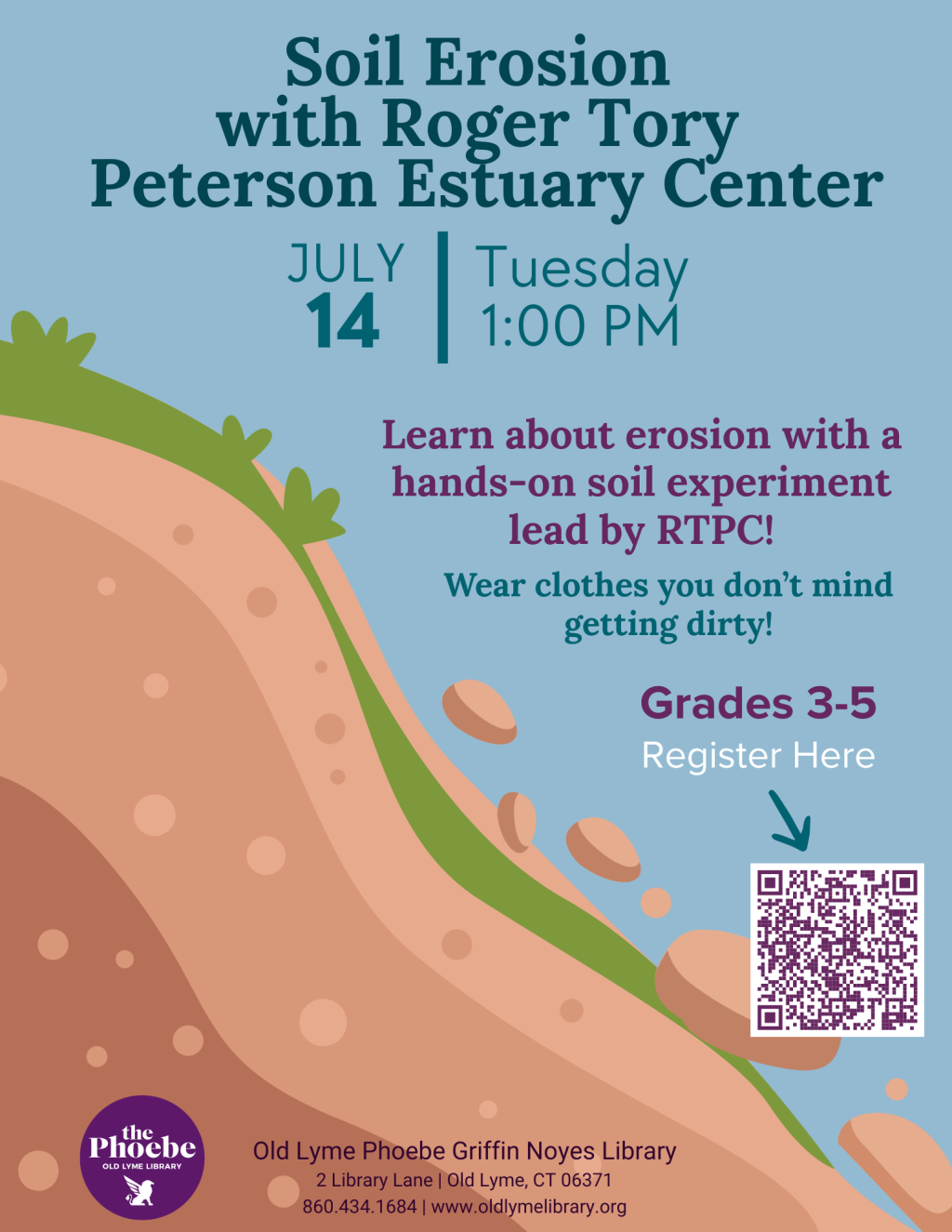 Soil Erosion with Roger Tory Peterson Estuary Center event photo