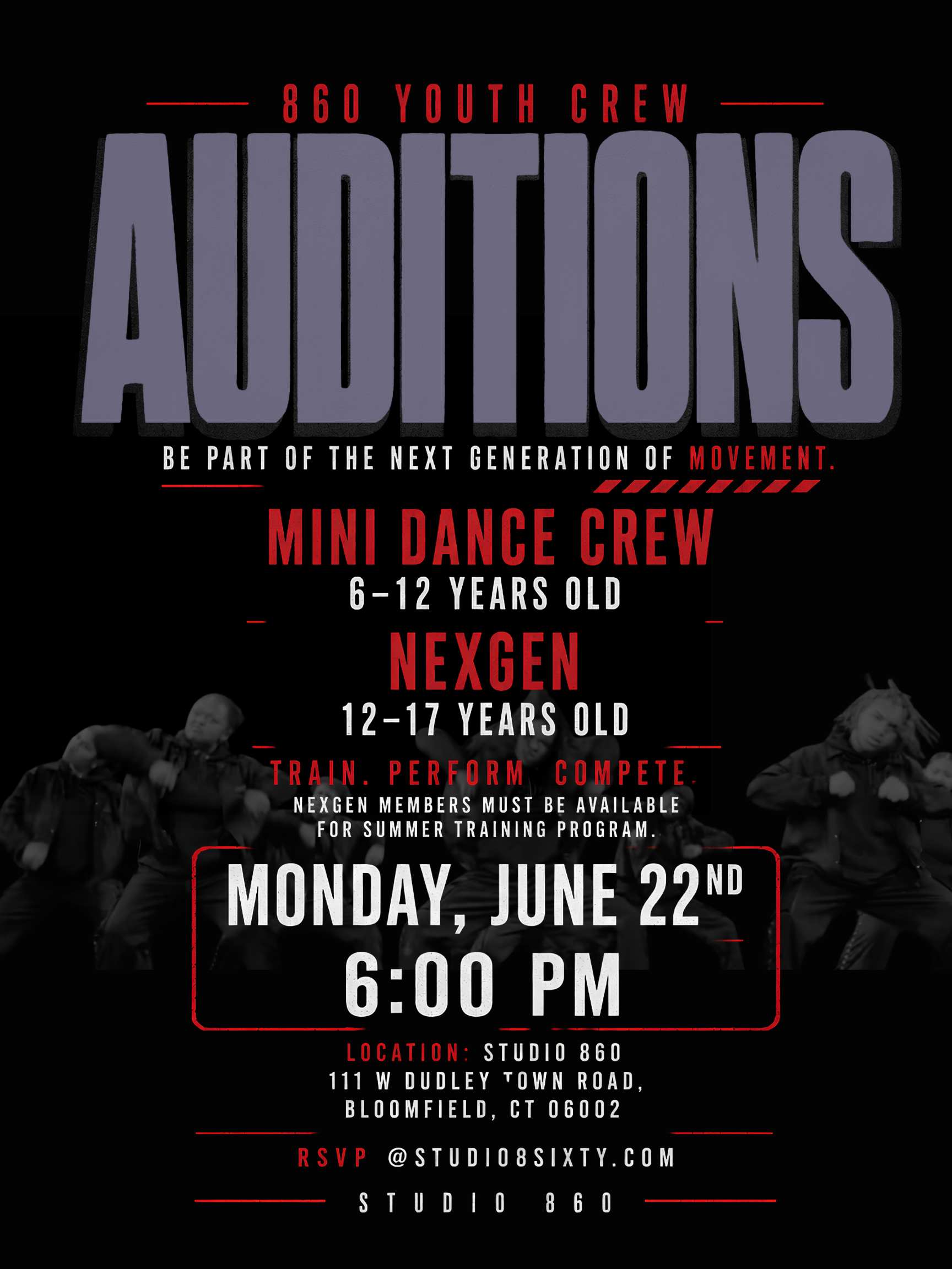 Youth Dance Team Auditions at STUDIO 860 thumbnail