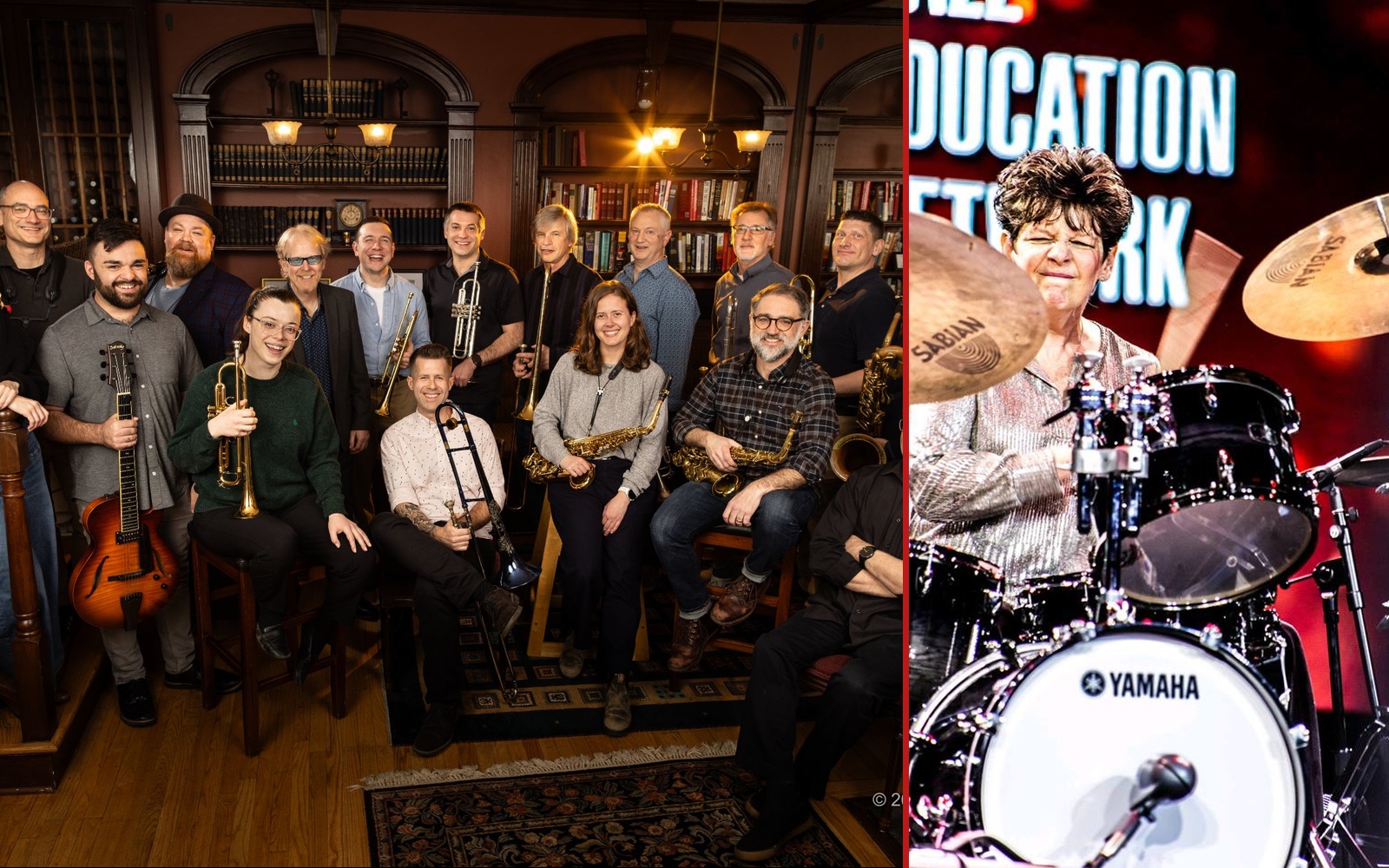 Sean Nelson Jazz Orchestra Featuring Drummer Sherrie Maricle thumbnail