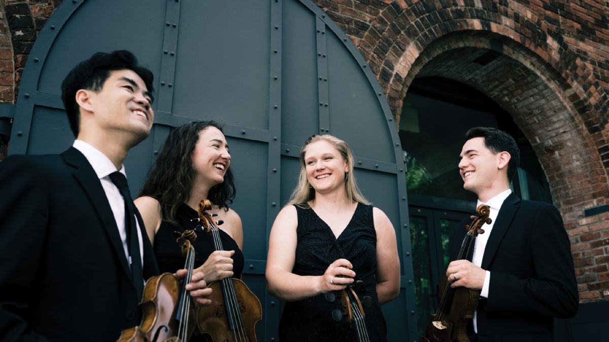 Callisto Quartet with Solomiya Ivakhiv and Melvin Chen event photo
