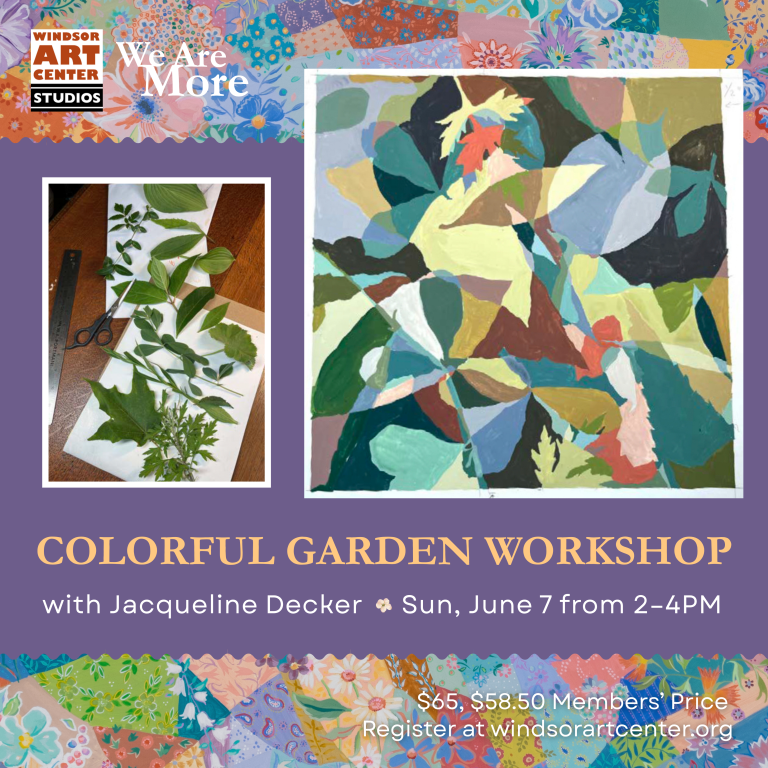 Colorful Garden Gouache Workshop event photo