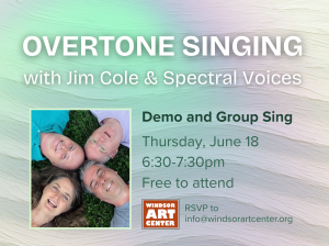 Overtone Singing Demo at Windsor Art Center thumbnail