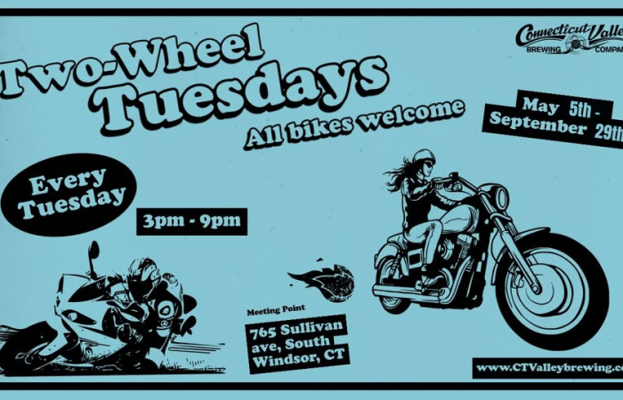 TWO-WHEEL TUESDAY - June 16th - Tue 8/4 event photo