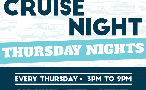 CRUISE NIGHT THURSDAY NIGHTS thumbnail