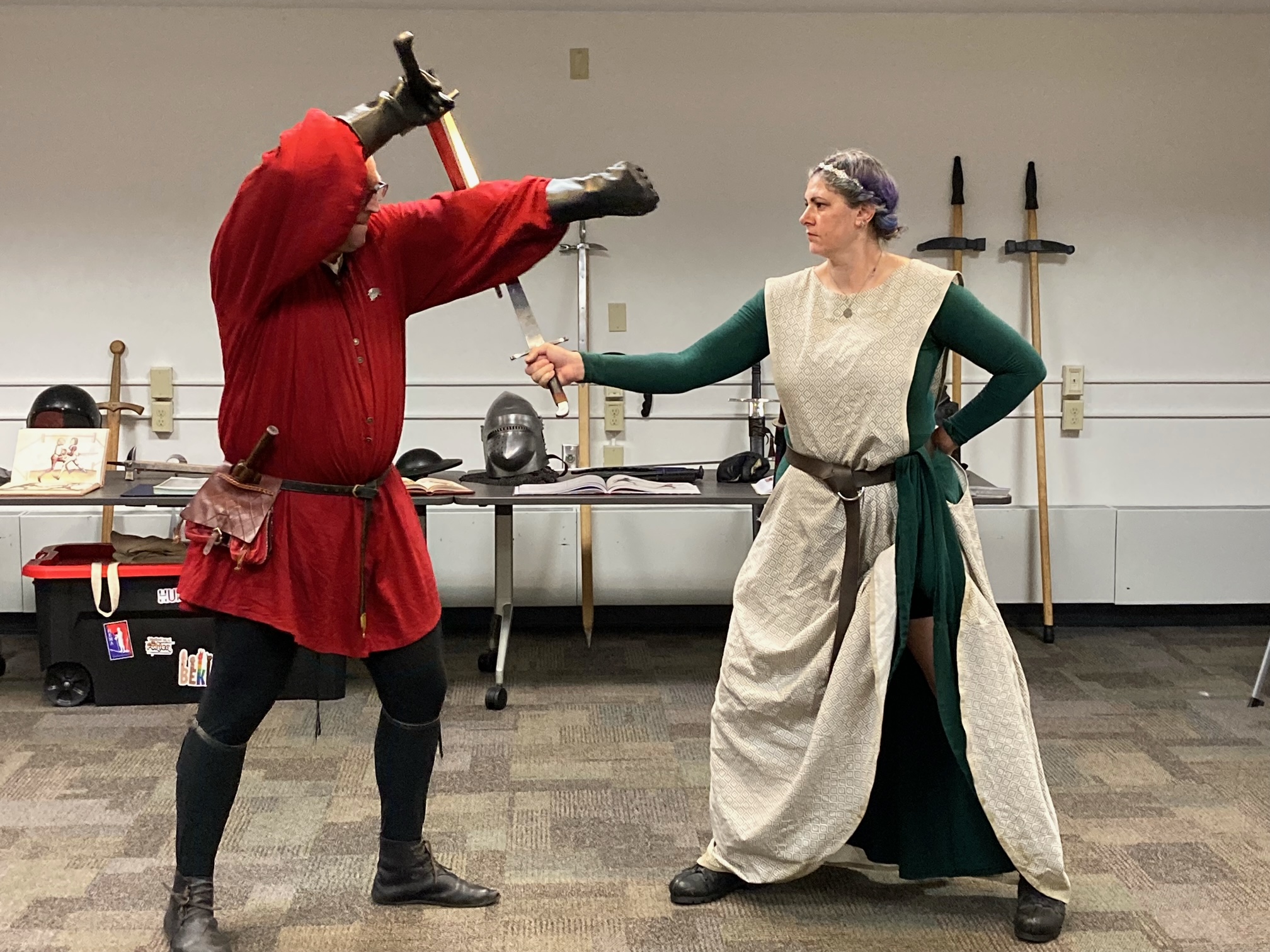 Swords and Shields: A Medieval Combat Demonstration thumbnail